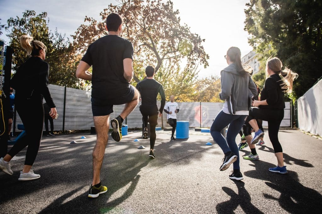 cours de sport collectif